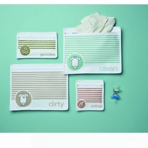 Diaper bag pouches (set of 4)